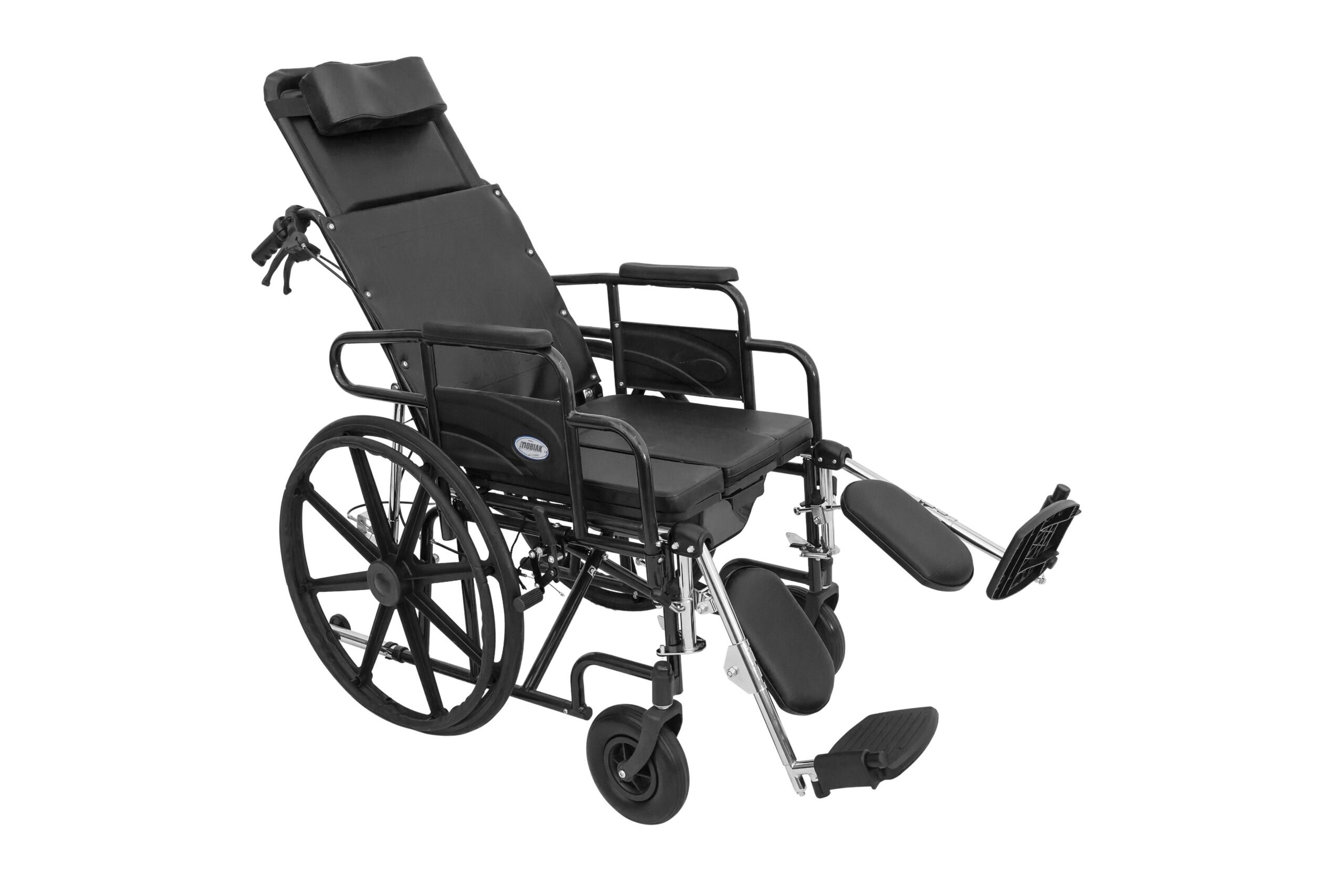 anapiriko-amaxidio-reclining-me-docheio Aναπηρικό Αμαξίδιο Reclining με Δοχείο - Image 1