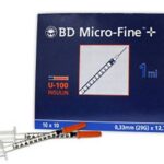 B-D Σύριγγα Ινσουλίνης  1ml 29G (100 τμχ.)