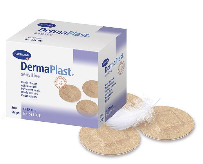 dermaplast-spot-stroggylo-aytokollito-epithema-gia-eneseis Dermaplast Spot Στρογγυλό αυτοκόλλητο επίθεμα για ενέσεις - Image 1
