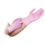 Γάντια Νιτριλίου Filoskin featherPink Ροζ Χωρίς Πούδρα