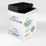 Οδοντιατρική πετσέτα Μαυρο - 1ply + 1ply (χωρίς dispenser)