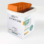 Οδοντιατρική πετσέτα Πορτικαλί - 1ply + 1ply (χωρίς dispenser)