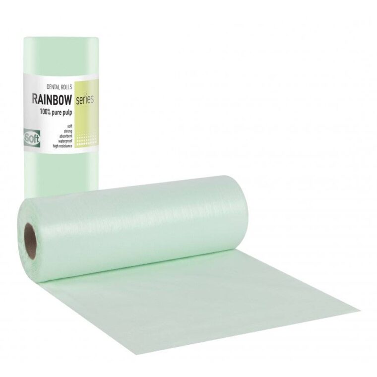 odontiatriko-rolo-prasino-29cm-x-50m Οδοντιατρικό ρολό Πρασινο 29cm x 50m - Image 1