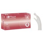 Γάντια Latex Soft Care NUDE χωρίς πούδρα - λευκά
