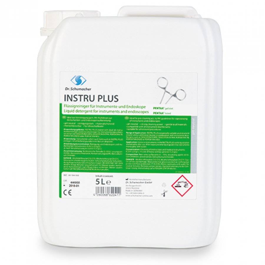 ygro-katharistiko-ergaleion-endoskopion-instru-plus-5000ml Υγρό καθαριστικό εργαλείων & ενδοσκοπίων - Instru plus - 5000ml - Image 1